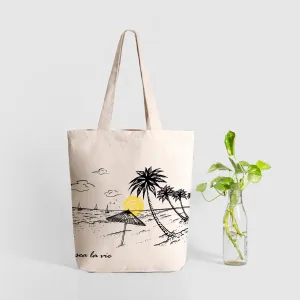 Zipper Tote Bag - Sea La Vie