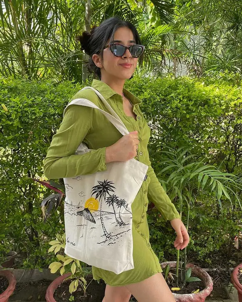 Zipper Tote Bag - Sea La Vie